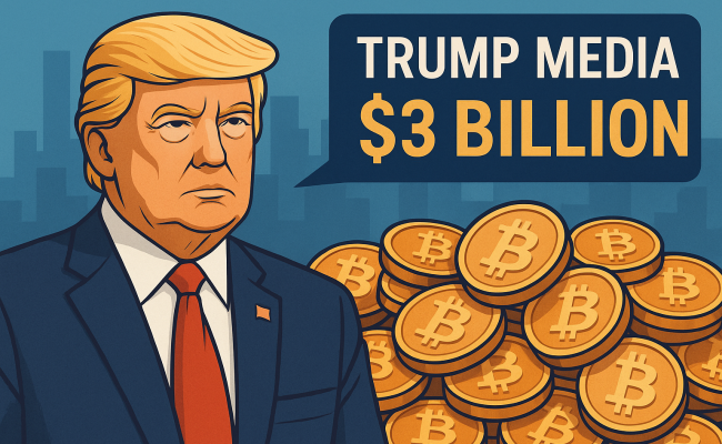 Trump Media Group привлечет $3 млрд для покупки криптовалюты