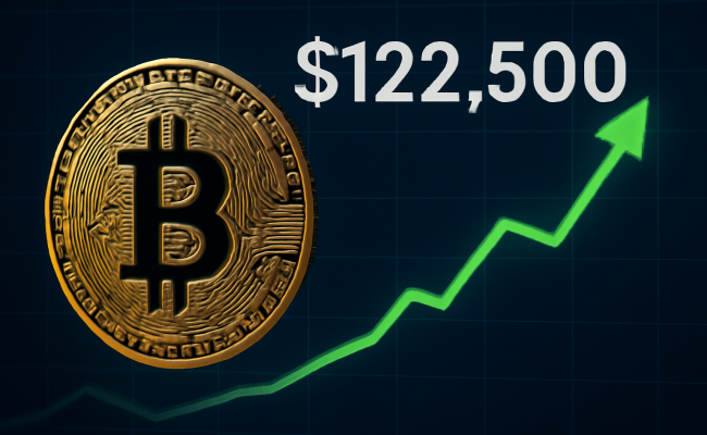 Bitcoin превысил $122 000
