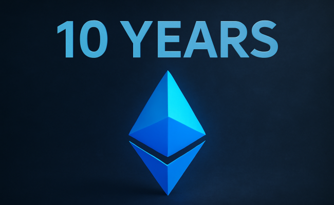 10 лет Ethereum и его влияние на криптовалюту