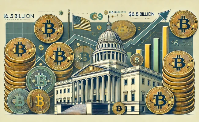 The US government allowed the sale of $6.5 billion worth of bitcoins