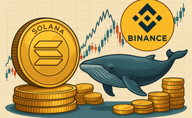 Таинственный кит Solana перемещает $13,9 млн на Binance — коррекция или стратегический ход?